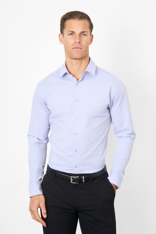 Athletic Fit Dress Shirt in Lilac