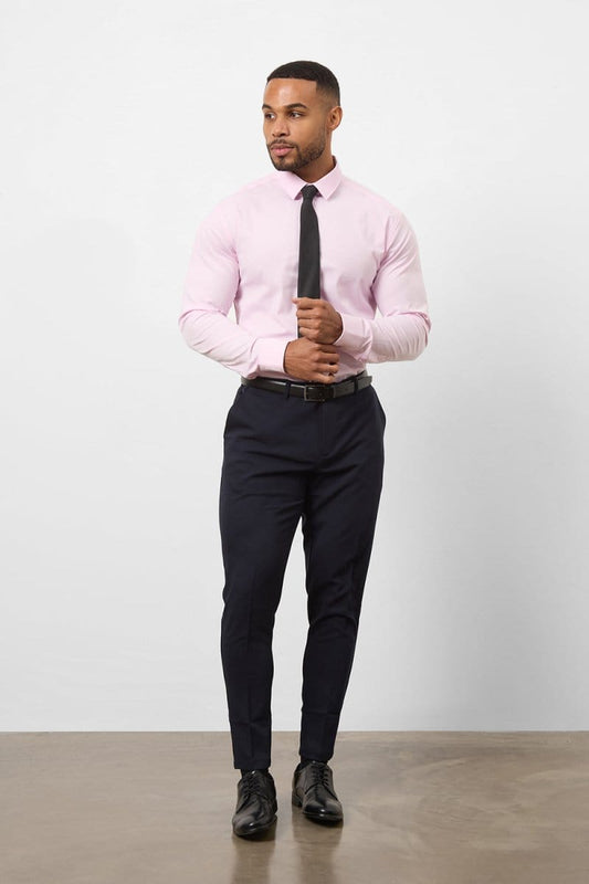 Athletic Fit Dress Shirt in Pink